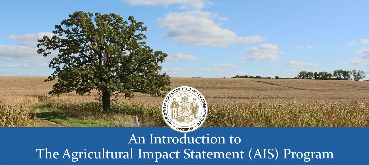 Introduction to Agricultural Impact Statement Program 