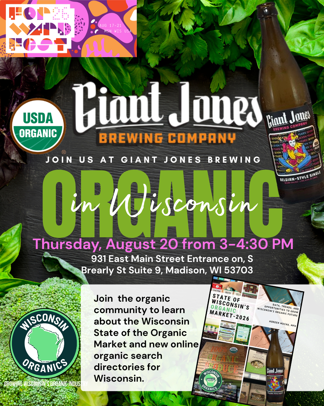 Forward Fest Giant Jones Brewing in Madison Thursday August 20.png